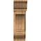 Ekena Millwork Imperial Traditional Smooth Bracket w/ Offset Brace, Western Red Cedar, 7 1/2"W x 20"D x 24"H BKT0806X20X24IMP01SWR - alternate 2